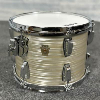 Used Ludwig Classic Maple 4pc Drum Set Olive Oyster - Very Good image 3