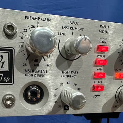Avalon VT-737sp Tube Channel Strip 2010s - Silver image 3