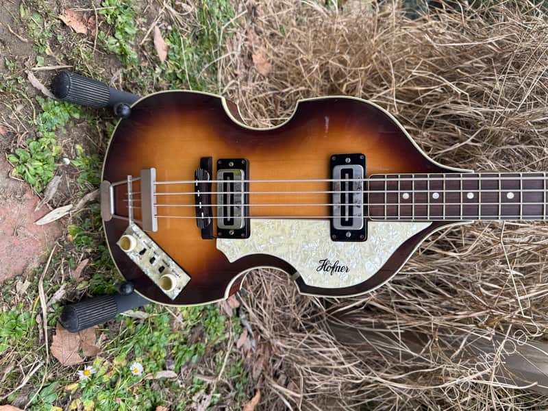 1975 Höfner 500/1 Violin "Beatles" Bass - Sunburst - OHSC image 1