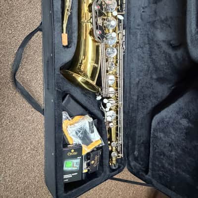 Used Mendini by Cecilio Alto Saxophone w/ Case & Strap Local Pickup item SOLD AS-IS image 1