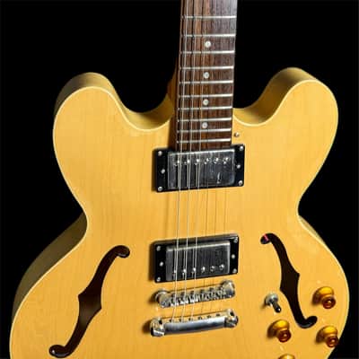 Epiphone Dot  Semi Hollow Electric Guitar in Natural image 6