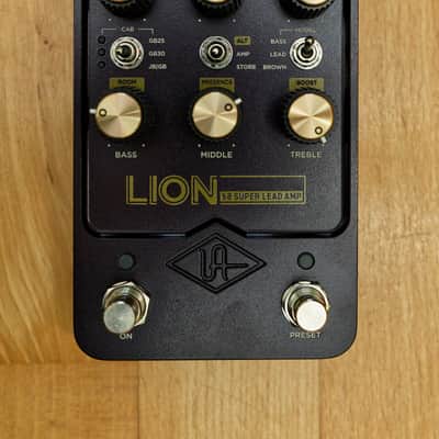 Universal Audio Lion '68 Super Lead Amp 2023 - Present - Black image 1