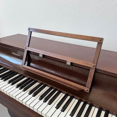 Danish Mid Century Louis Zwicki Piano - Dark Mahogany Bild 5