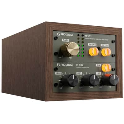 Rodec BUNK 01, Walnut Green - MM Phono Preamp. - Turntable preamp image 1