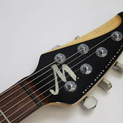 Vintage 2000 Brian Moore Custom Shop USA C55P Electric Guitar Upgraded with New Piezo, Synth and More, Natural, Highly Quilted Maple image 23