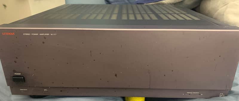 Luxman M-117 1980'S  - GREY image 1