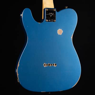 Fender Custom Shop 1963 Telecaster Relic - Aged Lake Placid Blue image 12