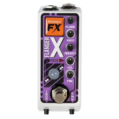 Rainger FX Flanger-X Flanger Pedal w/ Igor Pressure Pad Controller image 1