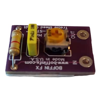 Boffin FX Kinman-Style Adjustable Treble Bleed (1,105 Hz Purple) - For Strat, Tele & Single Coils image 5
