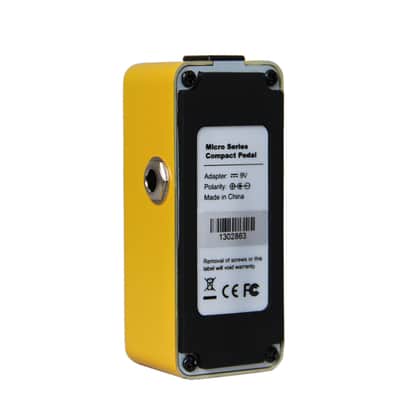 Mooer Yellow Comp Optical Compressor Effect Pedal True Bypass Fast Shipment,price include the import duty for US buyer image 6
