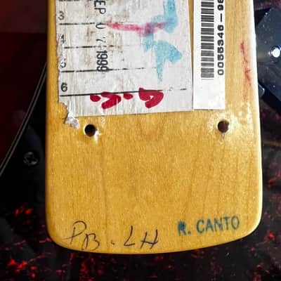 Fender Precision Bass Hot Rod Sunset Orange 1999 Left Handed image 16
