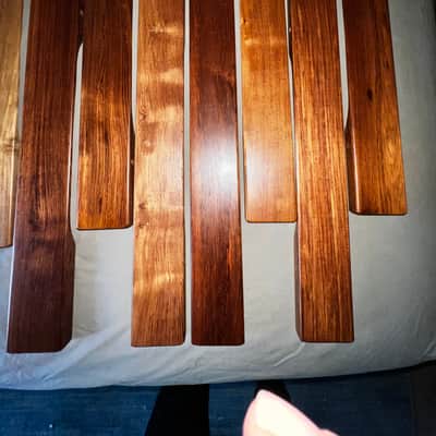 Adams Artist Series Rosewood Conversion 4.3 to 5.0 Octave Bars Only image 5