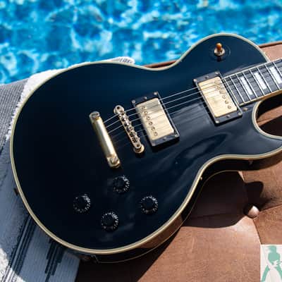 1989 Burny RLC-65 - 60's Style Les Paul Custom w Open Book Headstock & Split Diamond Inlay - Made in Japan - Pro Set Up w Perfect Frets/Action/Intonation! image 1