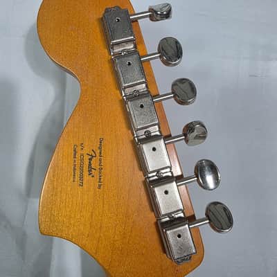 Squier by Fender Classic Vibe '60s Mustang Sonic Blue Poplar Maple 6 String image 10
