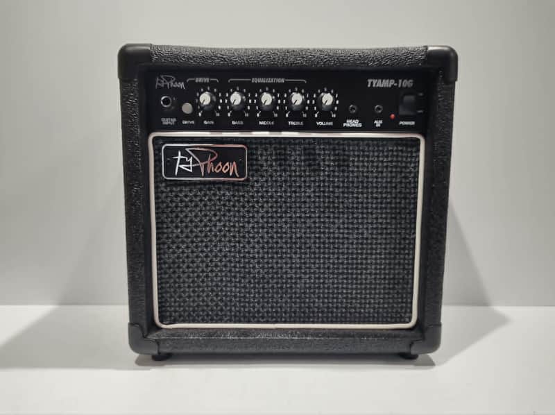 TYPHOON TYAMP-10G 10-Watts Guitar Amplifier 2025 - Black image 1