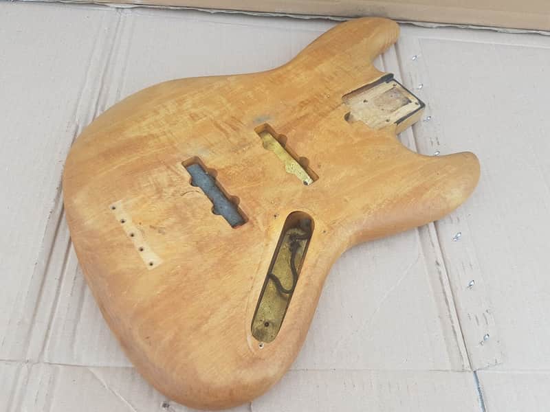 1984 SQUIER by FENDER JAZZ BASS BODY JAPAN JV SERIES image 1