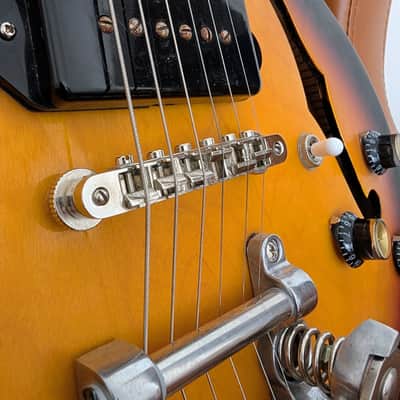 ​Epiphone Casino – Tastefully Upgraded w/ Boutique Vintage Vibe P90s (Pete Biltoft) & Bigsby B7 image 7