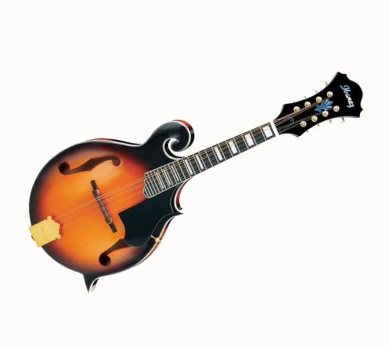 Ibanez M522S F-Style Acoustic Mandolin – Black Sunburst 2025 - Sunburst image 1