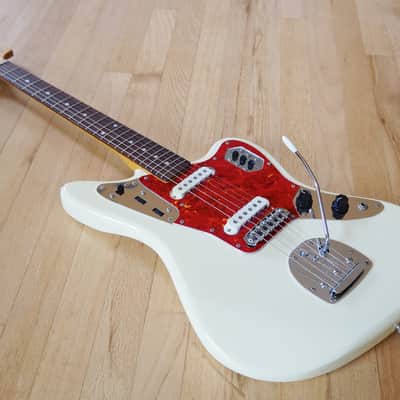 1994 Fender Jaguar '62 Vintage RI Electric Guitar JG66 Olympic White Japan MIJ image 10