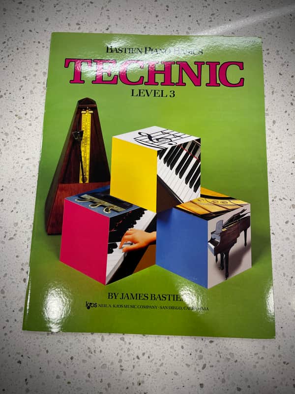 Bastien Piano Basics Technic Level 3 image 1