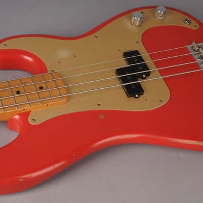 Fender Road Worn '50s Precision Bass - 2015 - Fiesta Red image 15