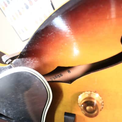 Gibson ES-225T Sunburst 1957 Vintage Electric Guitar image 22