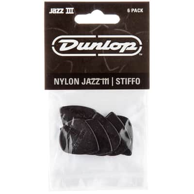 Dunlop Nylon Jazz III schwarz (6Stck) image 3
