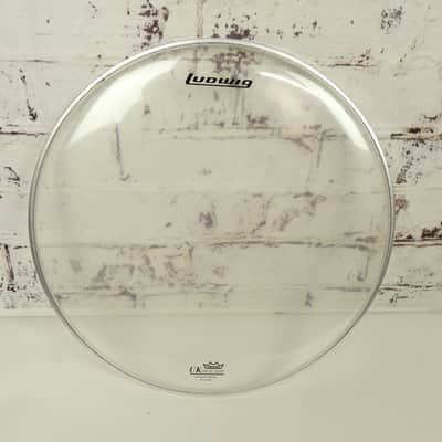 Lot of 4 Ludwig Clear Tom Heads 10" 12" 14" 16" image 6
