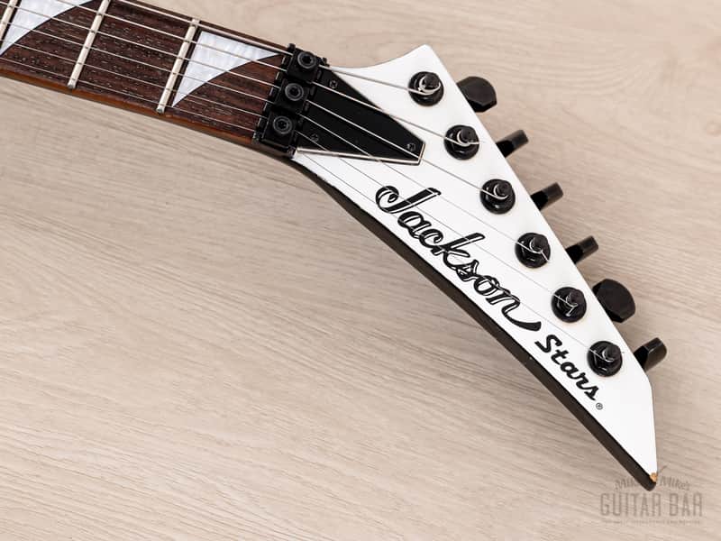Jackson Stars RR-J2BE ランディV Randy Rhoads 2000 Jackson Stars Randy Rhoads RR-J2 White Neck Through Flying V