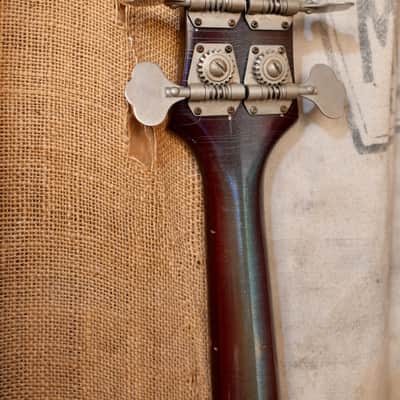 Kustom K-200 Bass Guitar 1969 - Wineburst image 11