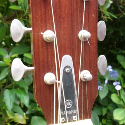 1971 Yamaha FG180 Red Label Nippon Gakki+Rocket Case image 6