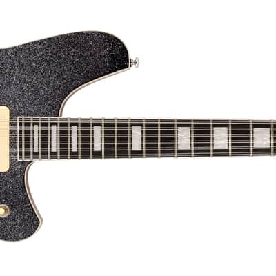 Reverend Airwave 12-String Black Sparkle image 9