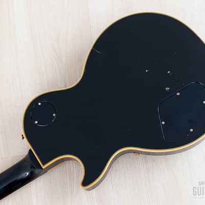 1991 Gibson Custom Shop Edition Pre-Historic '54 Les Paul Custom Black Beauty w/ Case, Yamano image 14