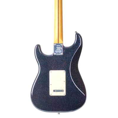 New Fender 70th Anniversary Player Stratocaster Nebula Noir #4 image 7