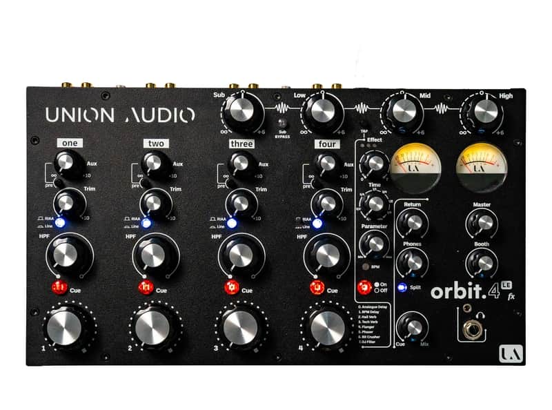 Union Audio Orbit.4 LE FX 4-Channel Analog Rotary Desktop Mixer + FX image 1