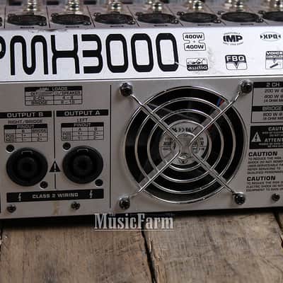 Behringer Europower PMX3000 PMH3000 16 Channel Stereo Powered Mixer with Effects image 12
