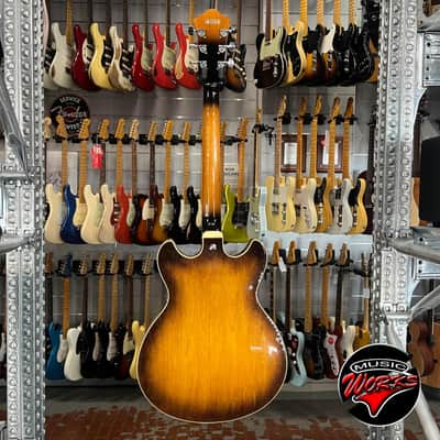 Ibanez   As73 Tbc Hollow Body Tobacco Sunburst image 8