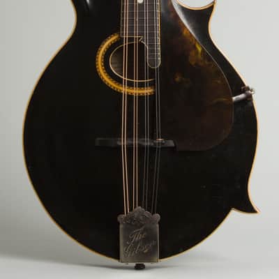 Gibson  F-2 Carved Top Mandolin (1912), ser. #17005, original black hard shell case. image 3