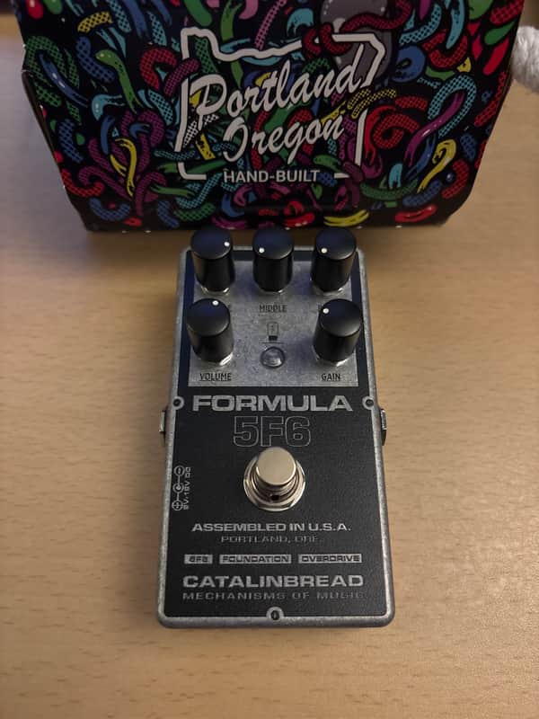Catalinbread Formula 5F6 2023 - Present - Black / Silver