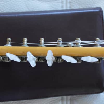 superb and very rare solid body style jaguar mid 60 'in good condition for its age +gigbag Gibson image 18
