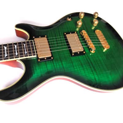 Dean Custom Run DCR #15 Icon (16 of 50 Worldwide) '2018 Trans Green image 6
