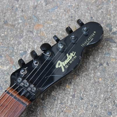 1985 Fender TL-555 Boxer Series Japan HH Telecaster (Black) image 6