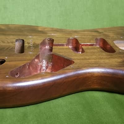 Walnut Stratocaster Body Finished image 3