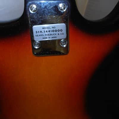Sears Roebuck 1968 Model 319.1441000 Mosrite copy, excellent! image 19