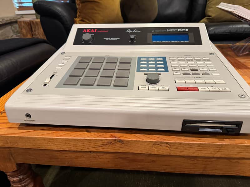 Akai MPC60II Integrated MIDI Sequencer and Drum Sampler