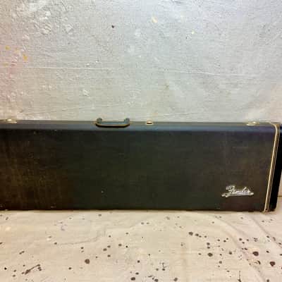 Vintage 1960's Fender Precision-Jazz-Tele Bass Guitar Case Tail-Logo 1967-1972 image 3