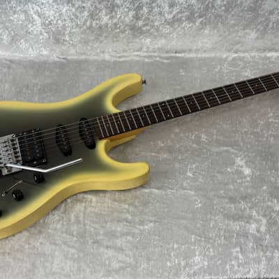 Vintage Westone Spectrum electric guitar with reverse headstock in reverse silverburst(?) image 12