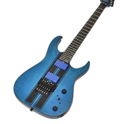 Schecter Banshee GT FR Electric Guitar Satin Trans Blue B-Stock 0214 image 1