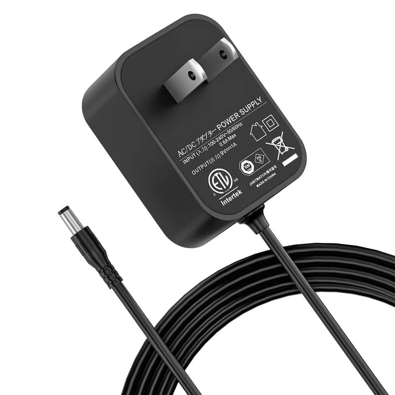 For Boss Psa Adapter 9V Dc Compatible With Boss Psa-120S Rc-5 Me-80 Me-90 Me-25 Me-50B Gt-1 Ad-3 Katana Mini Bd-2 Lk-220 Center Negative Power Supply image 1