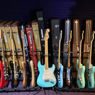 Stratocaster VINTAGE Hand wound single coil pickups in loaded 5-way pickguard image 18